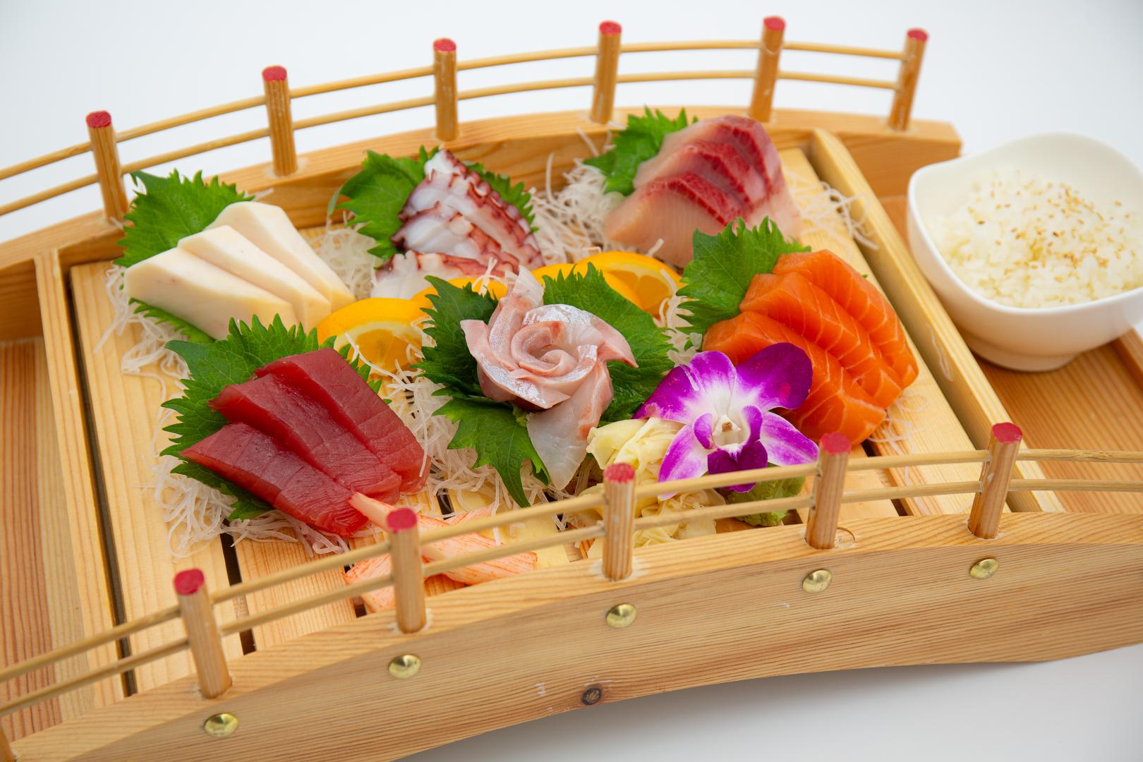 sashimi sampler
